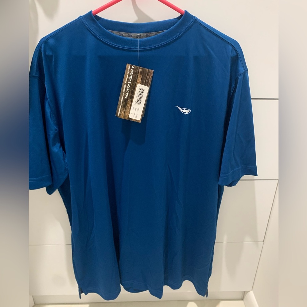 Mens Hydro Performance Shirt Blue